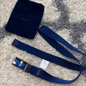 Authentic Prada seatbelt belt size 42